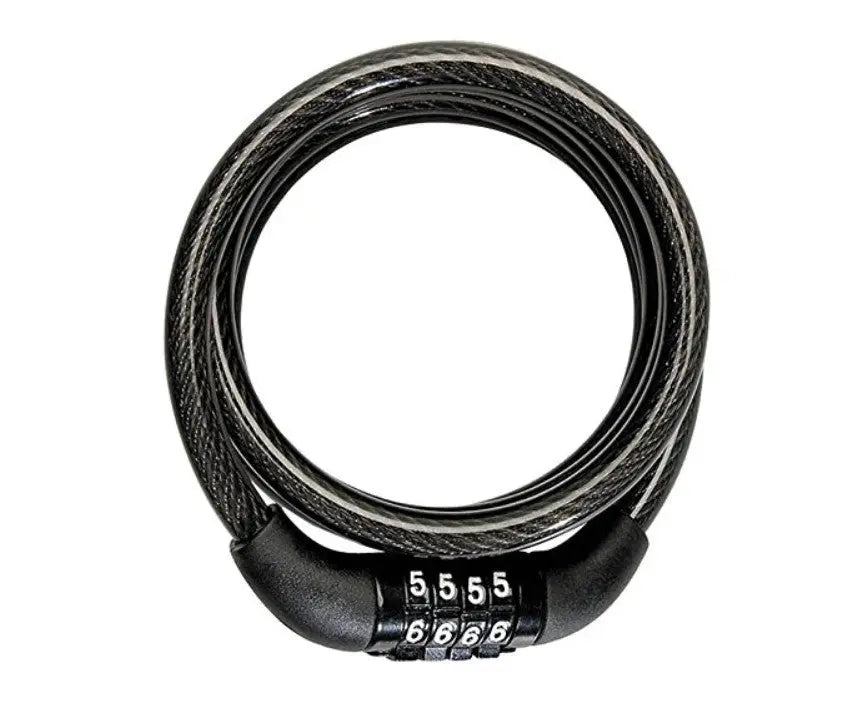 Durable Cable Lock for Versatile Security – Ideal for Helmets, Luggage, Cylinders & More (Black) - Xinor Helmet