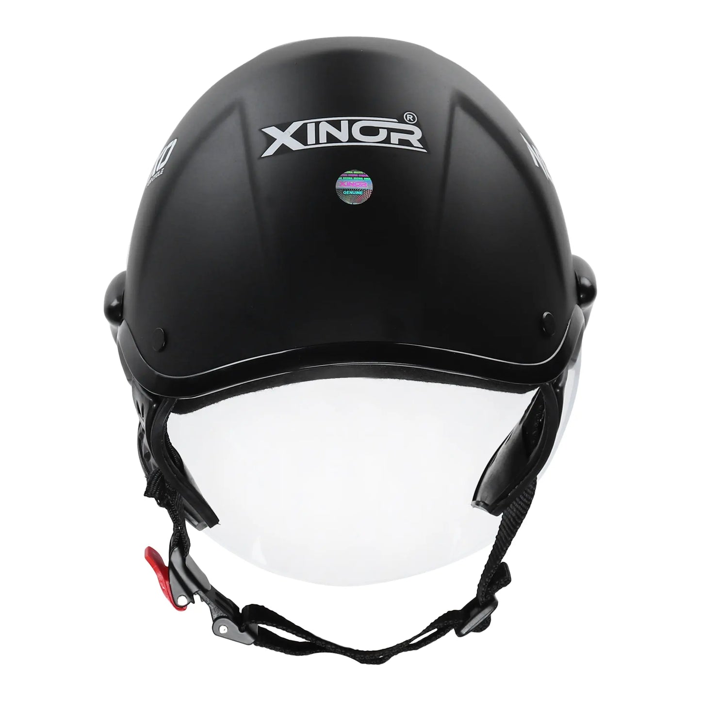 Xinor Nexo Half Helmet for Men and Women -Medium (MT Black) XinorXinor Helmet ISI Certified By Xinor