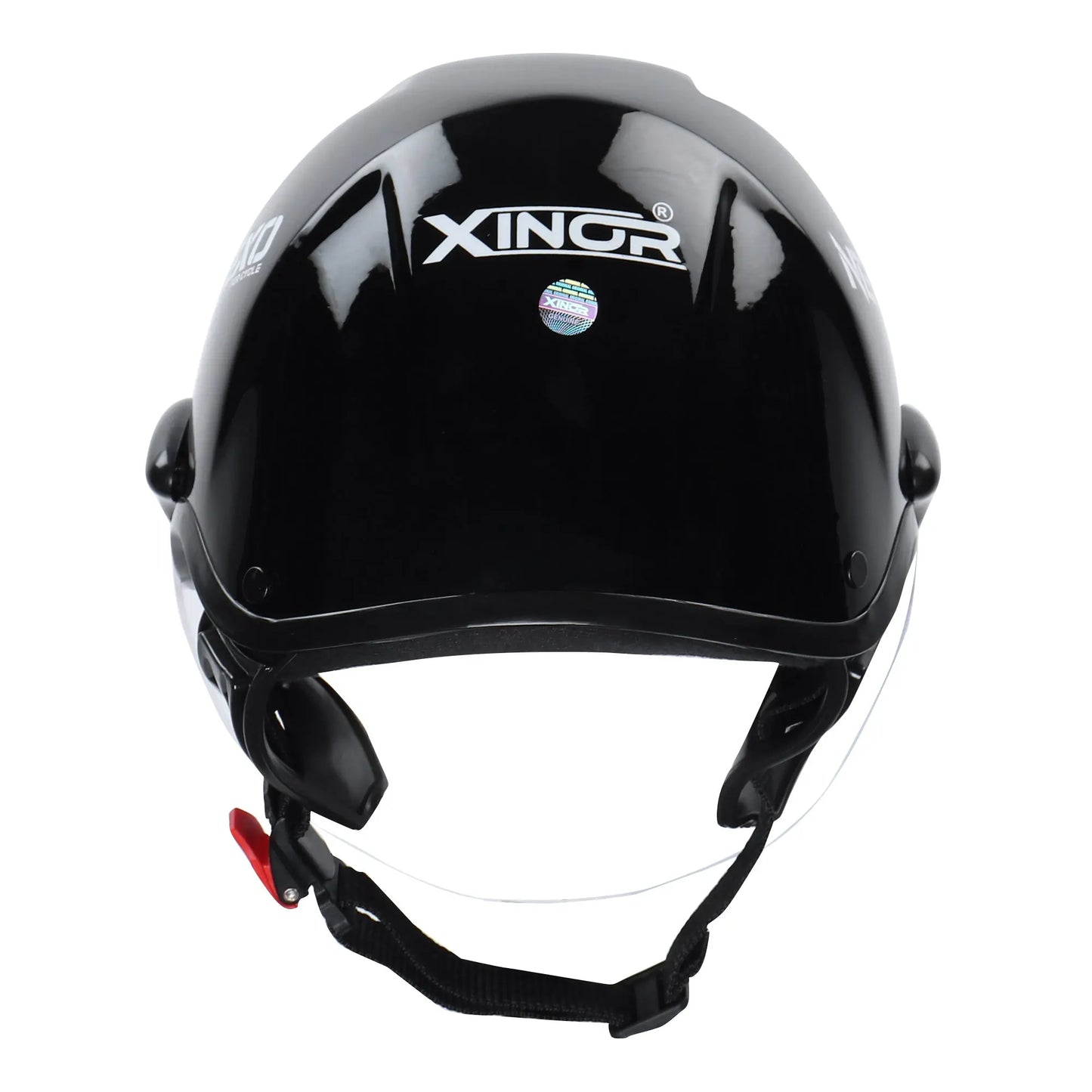 Xinor Nexo Half Helmet for Men and Women -Medium (Black) XinorXinor Helmet ISI Certified By Xinor