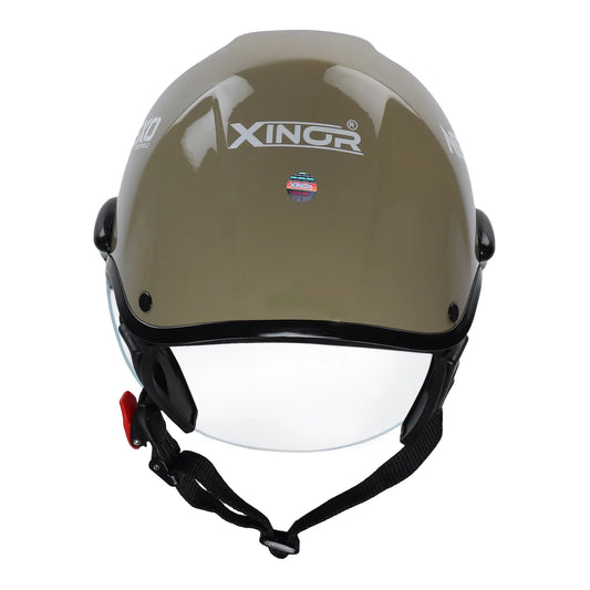 Xinor Nexo Half Helmet for Men and Women -Medium (Strom) - Xinor Helmet