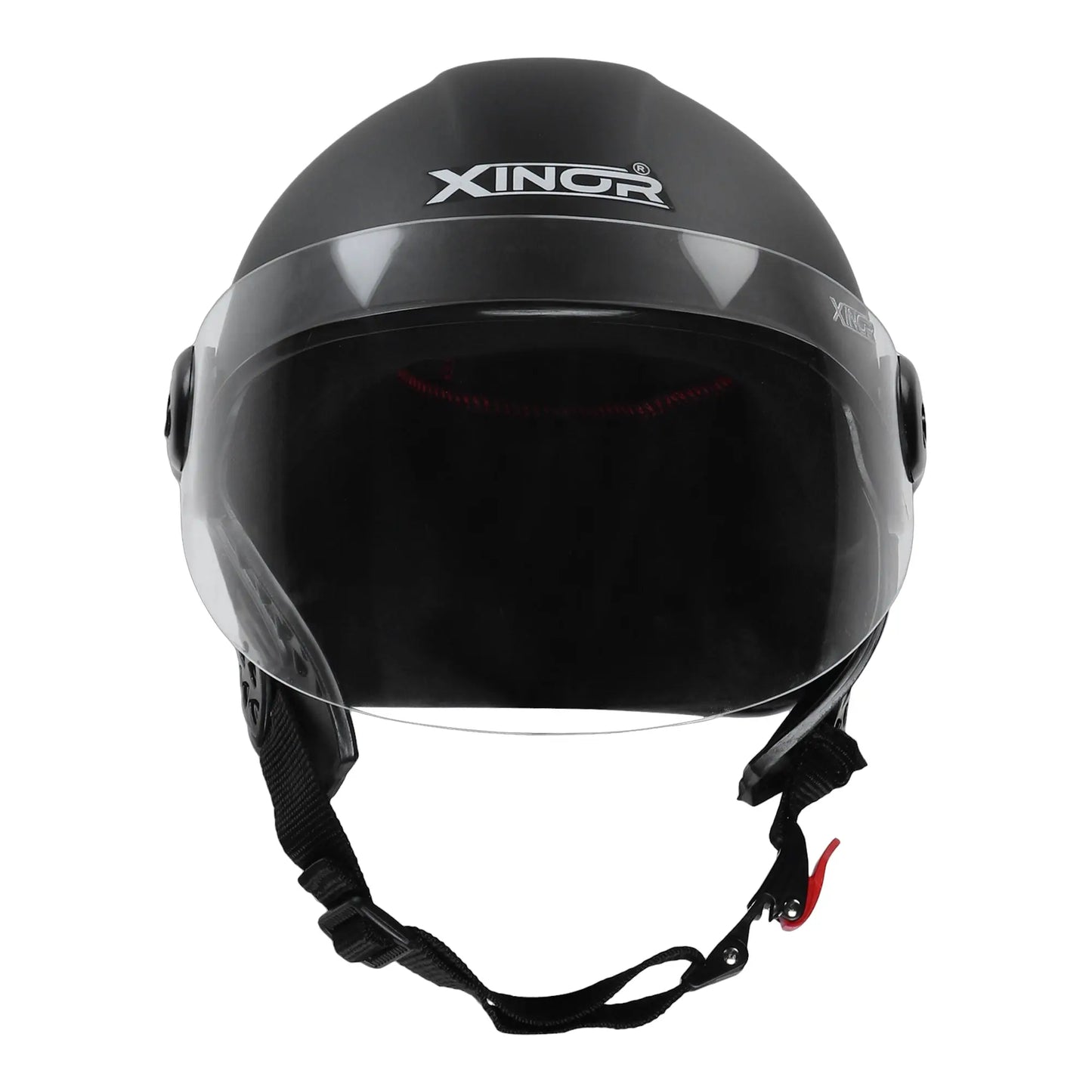 Xinor Nexo Half Helmet for Men and Women -Medium (MT Black) XinorXinor Helmet ISI Certified By Xinor