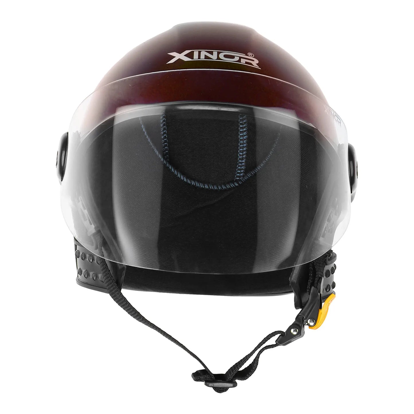 Xinor Nexo Half Helmet for Men and Women -Medium (Wine Red) My StoreXinor Helmet ISI Certified By Xinor