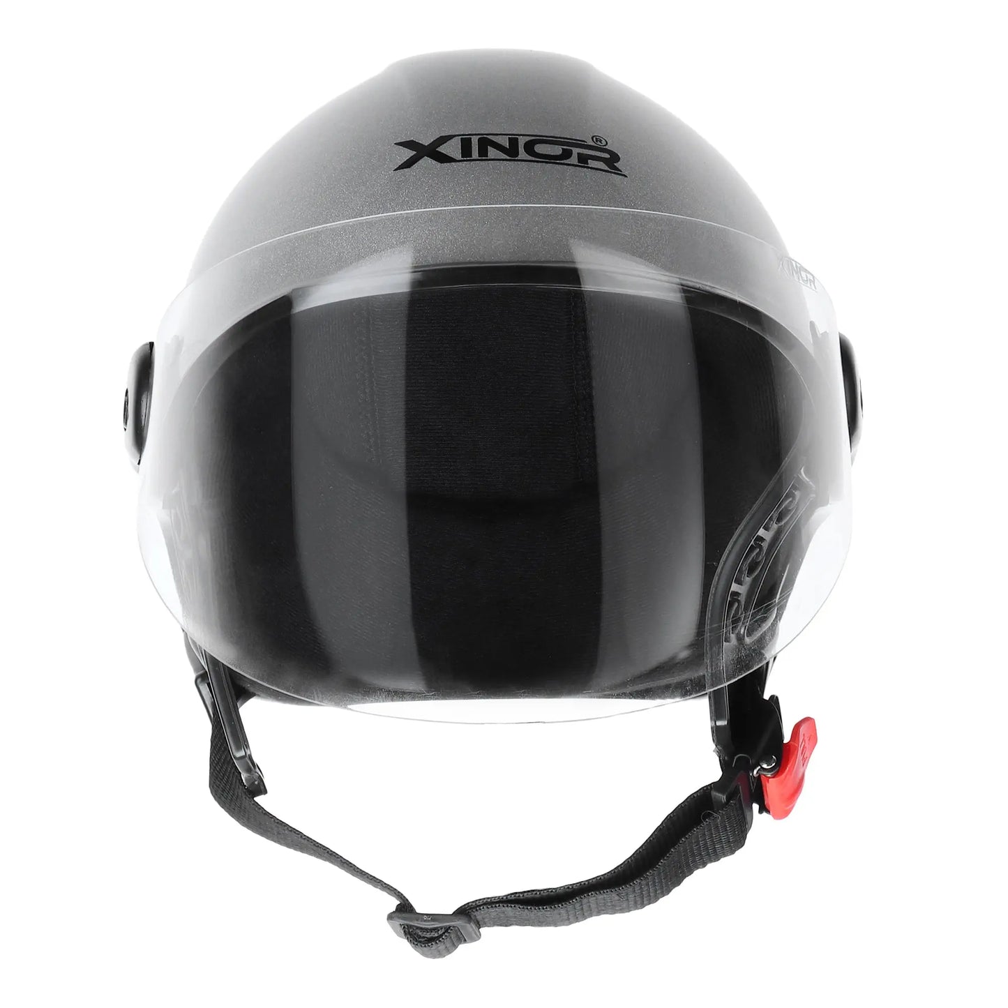 Xinor Nexo Half Helmet for Men and Women -Medium (Silver) XinorXinor Helmet ISI Certified By Xinor
