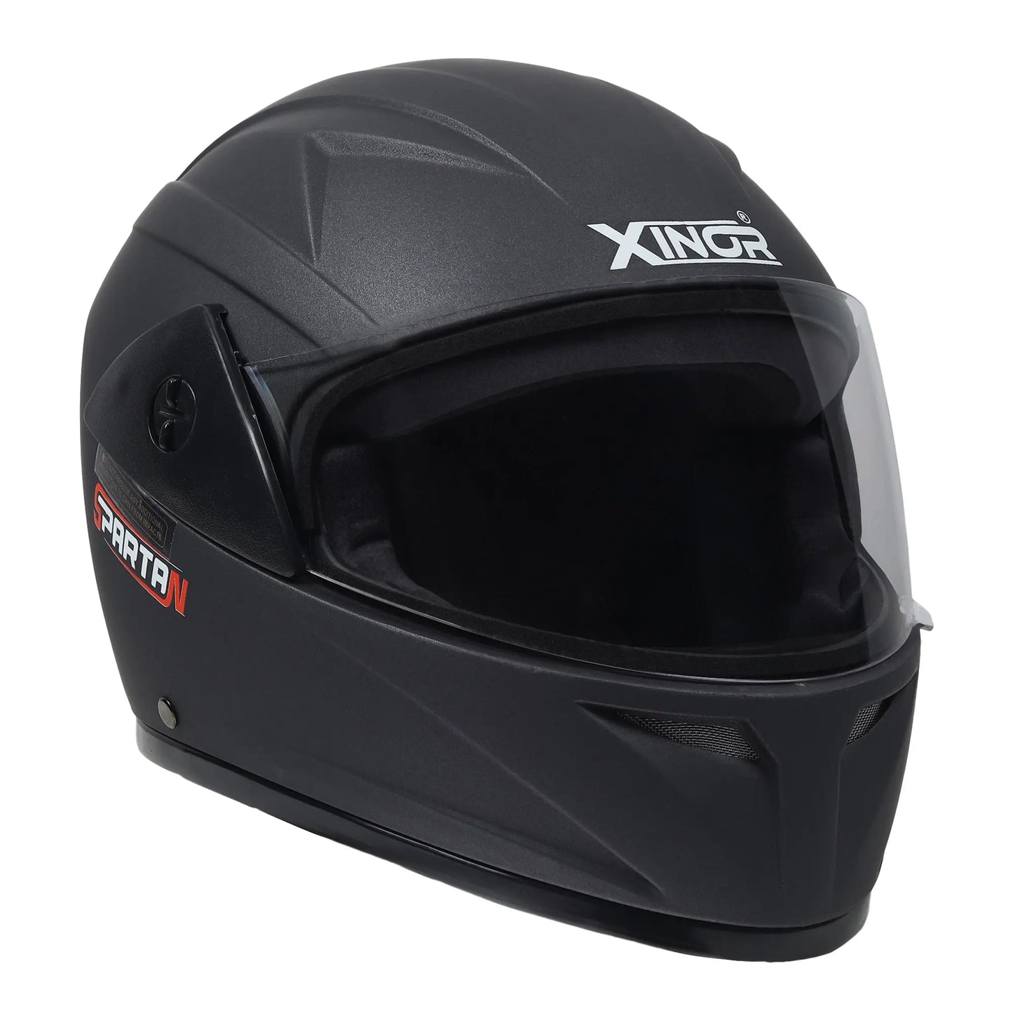 Xinor Full Face Helmet Motorcycle Riding ISI Certified - Medium (MT Silver Black) Xinor HelmetXinor Helmet ISI Certified By Xinor