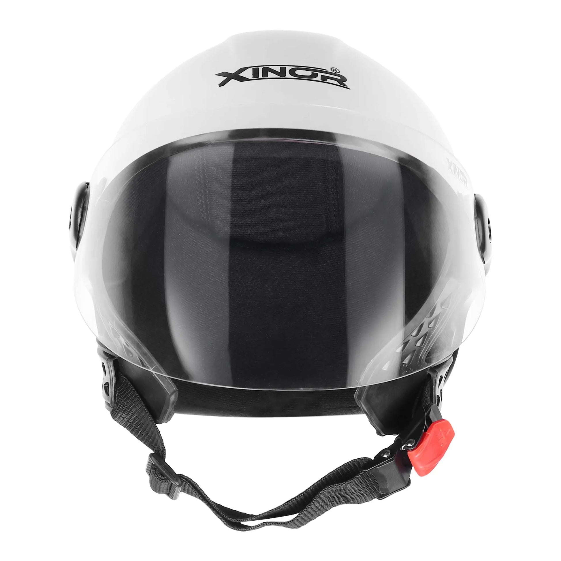 Xinor Nexo Half Helmet for Men and Women - Medium (White) - Xinor Helmet