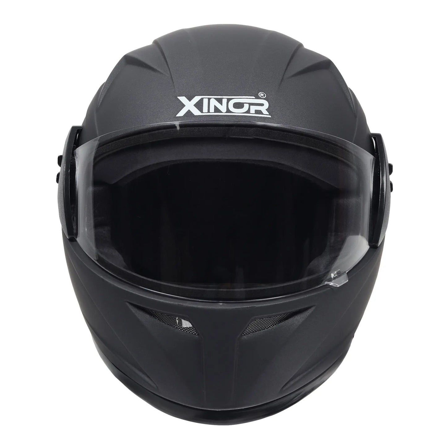 Xinor Full Face Helmet Motorcycle Riding ISI Certified - Medium (MT Silver Black) Xinor HelmetXinor Helmet ISI Certified By Xinor