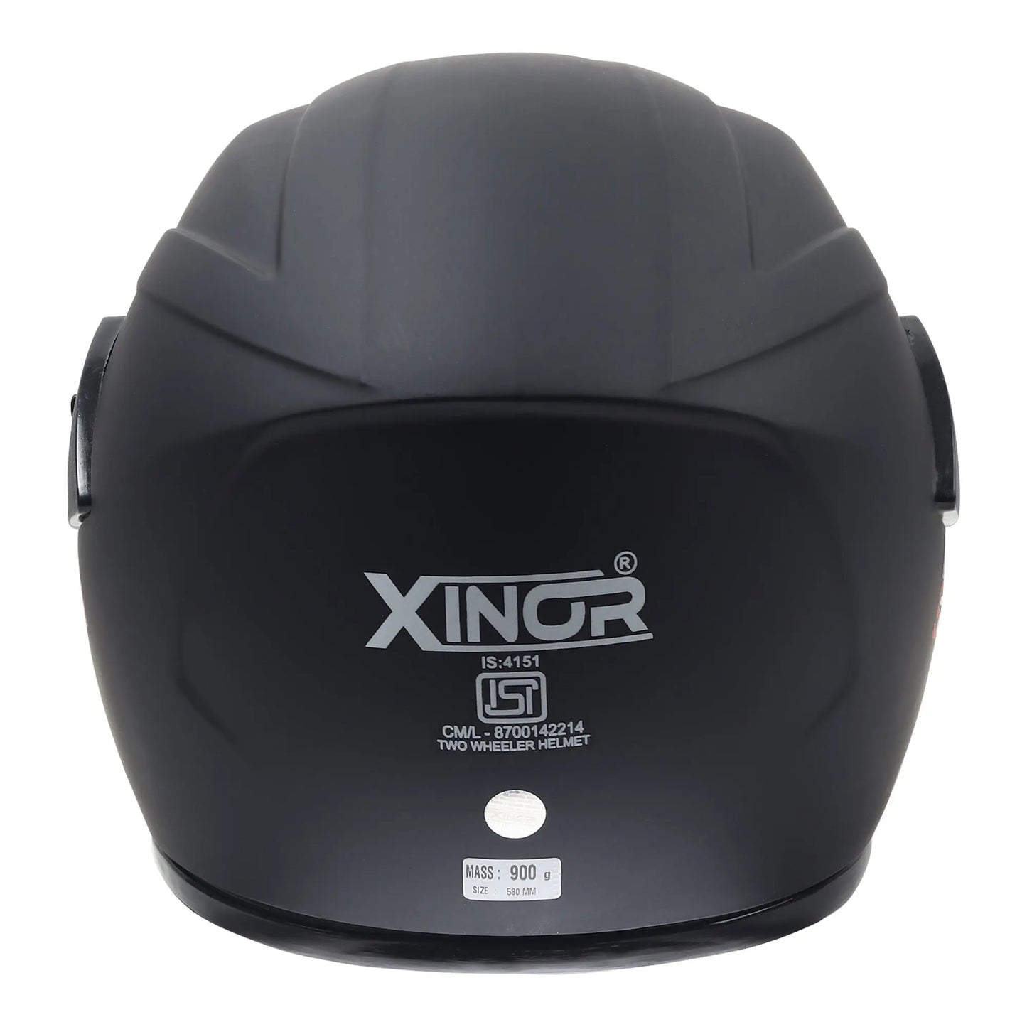 Xinor Full Face Helmet Motorcycle Riding ISI Certified - Medium (MT Black) Xinor HelmetXinor Helmet ISI Certified By Xinor