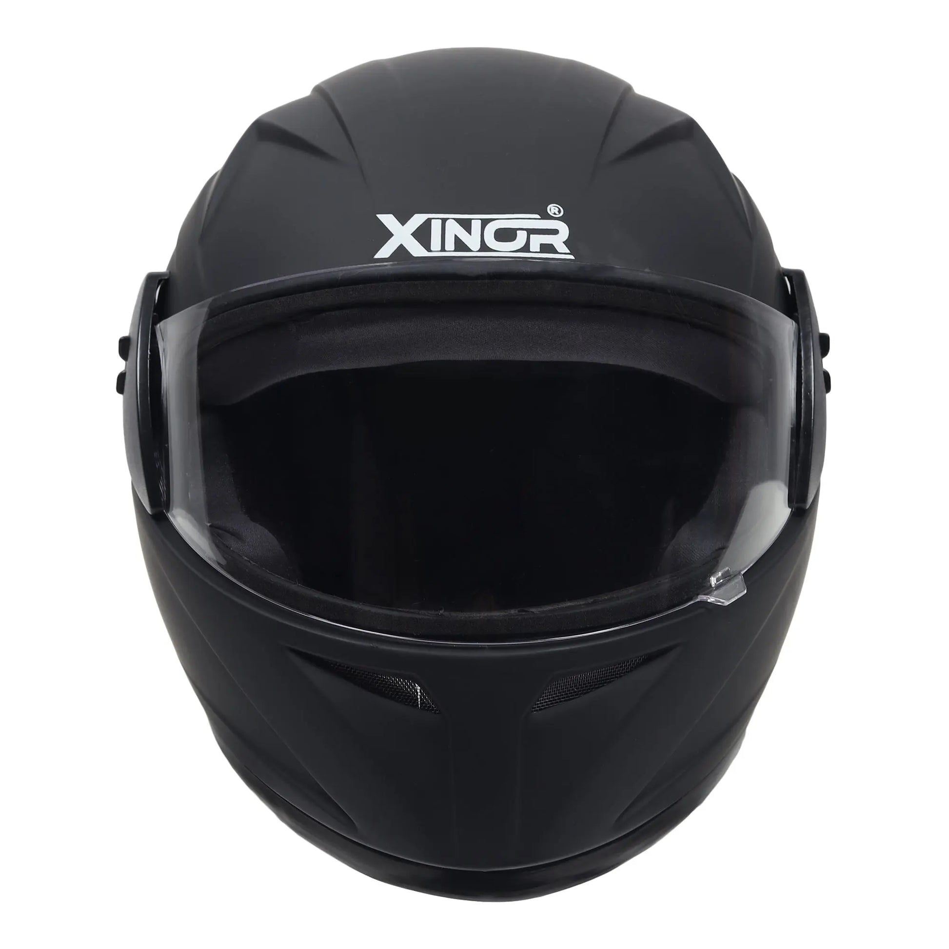 Xinor Full Face Helmet Motorcycle Riding ISI Certified - Medium (MT Black) - Xinor Helmet