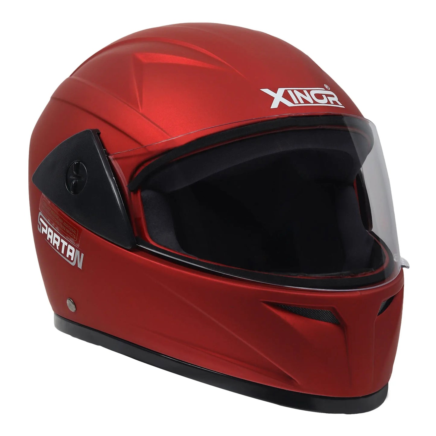 Xinor Full Face Helmet Motorcycle Riding ISI Certified - Medium (MT Red) Xinor HelmetXinor Helmet ISI Certified By Xinor