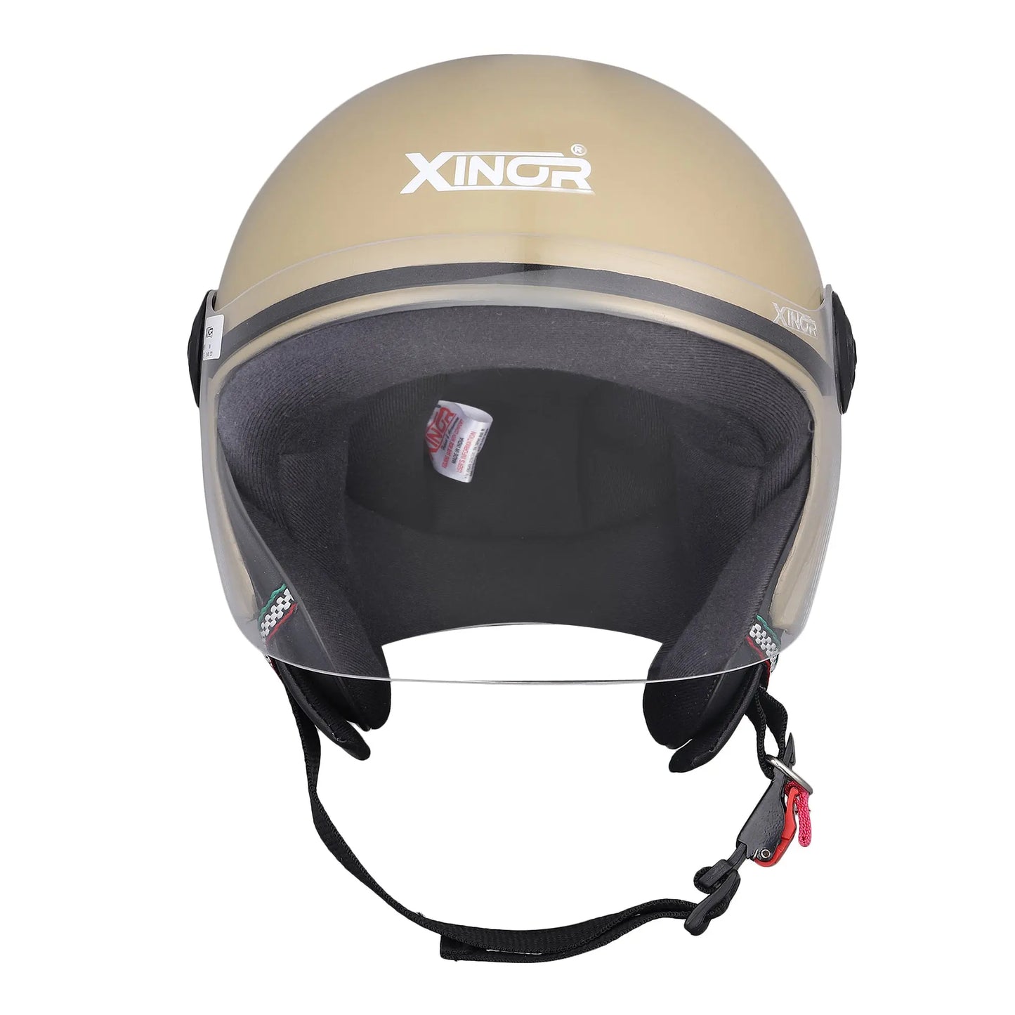 Open Face Motorcycle Helmet ISI Certified for Men & Women - Medium (Strom) My StoreXinor Helmet ISI Certified By Xinor