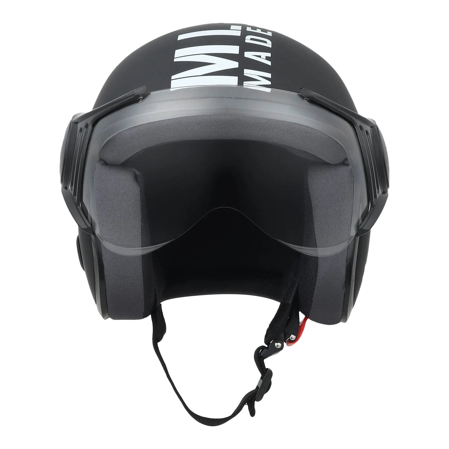 Zitro Open Face Helmet for Motorcycle & Bike ISI Certified - Medium (MT Black) Xinor HelmetXinor Helmet ISI Certified By Xinor