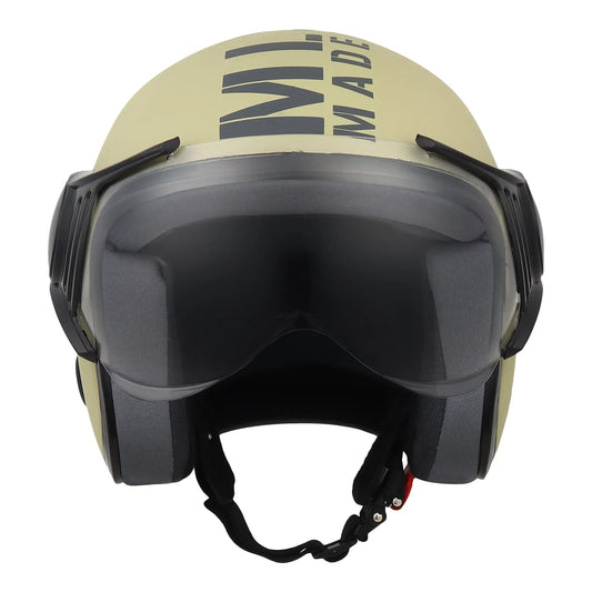 Zitro Open Face Helmet for Motorcycle & Bike ISI Certified - Medium (MT Strom) - Xinor Helmet
