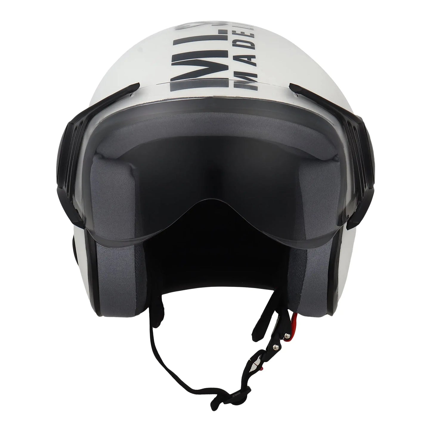 Zitro Open Face Helmet for Motorcycle & Bike ISI Certified - Medium (White) Xinor HelmetXinor Helmet ISI Certified By Xinor