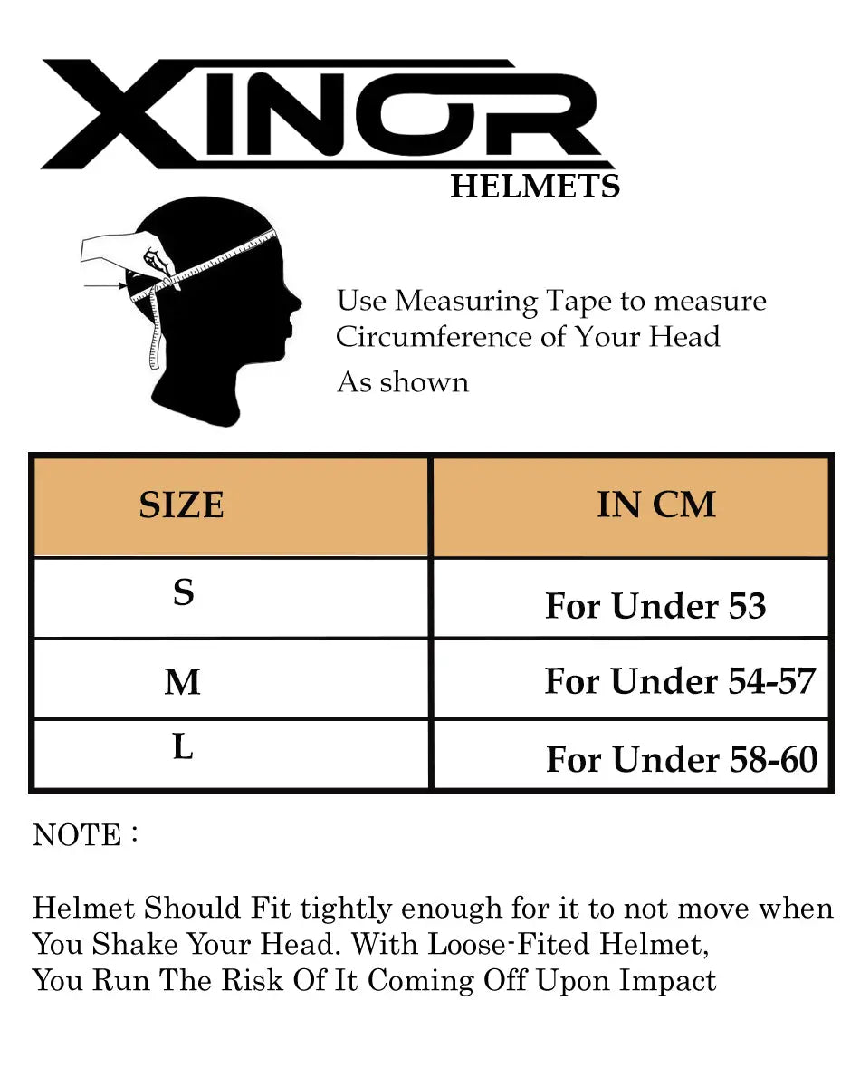 Xinor Nexo Half Helmet for Men and Women -Medium (Black) XinorXinor Helmet ISI Certified By Xinor