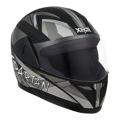Xinor Full Face Helmet Motorcycle Riding ISI Certified - Medium (Silver Decor 1) Xinor HelmetXinor Helmet ISI Certified By Xinor