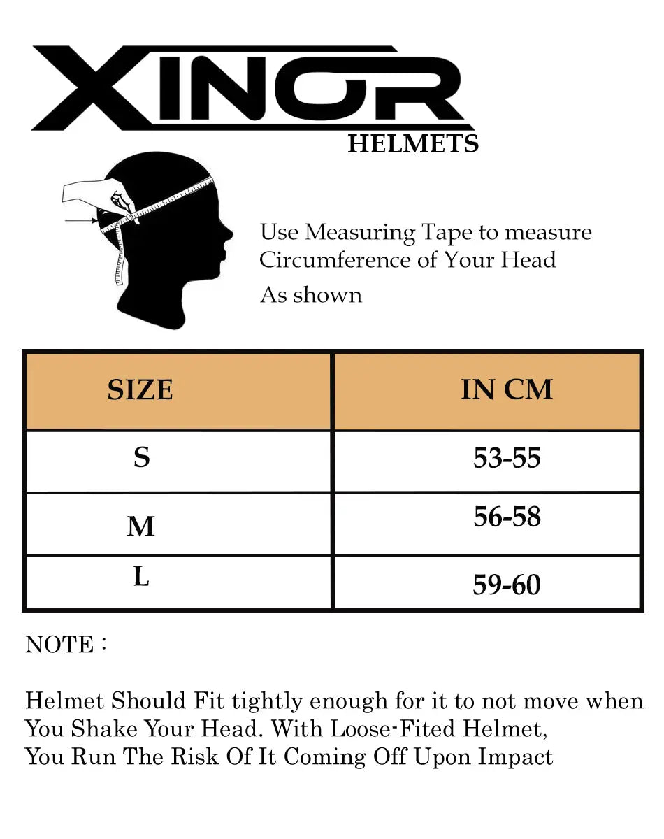 Open Face Motorcycle Helmet ISI Certified for Men & Women - Medium (Blue) My StoreXinor Helmet ISI Certified By Xinor