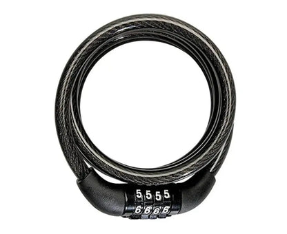 Durable Cable Lock for Versatile Security – Ideal for Helmets, Luggage, Cylinders & More (Black) Xinor HelmetXinor Helmet ISI Certified By Xinor