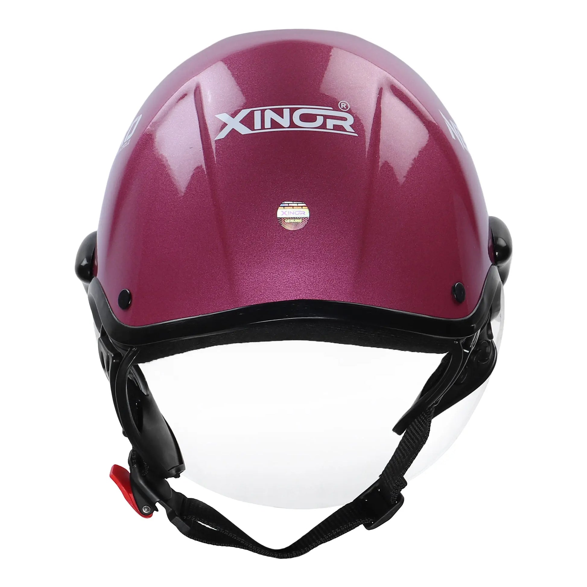 Xinor Nexo Half Helmet for Men and Women -Medium (Pink) My StoreXinor Helmet ISI Certified By Xinor