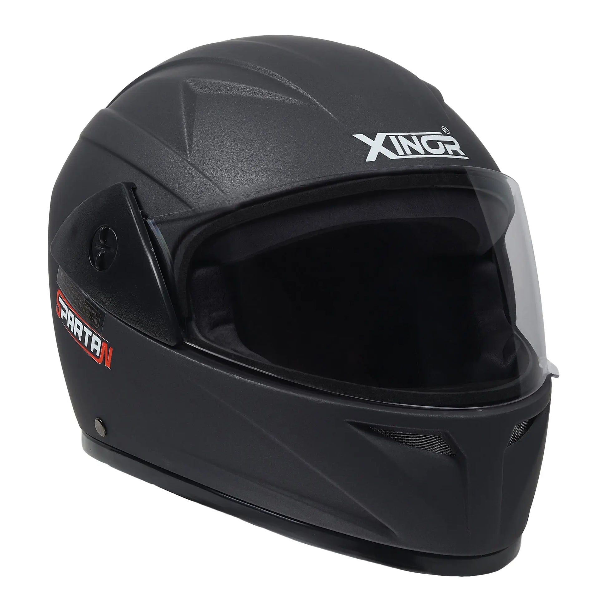 Xinor Full Face Helmet Motorcycle Riding ISI Certified - Medium (MT Silver Black) Xinor HelmetXinor Helmet ISI Certified By Xinor