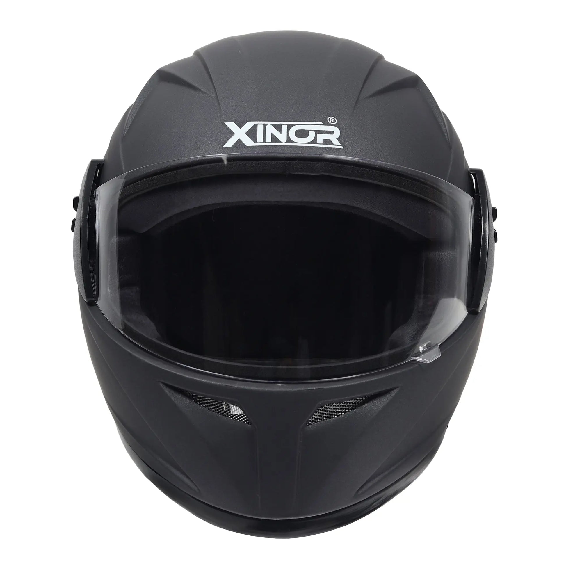 Xinor Full Face Helmet Motorcycle Riding ISI Certified - Medium (MT Silver Black) Xinor HelmetXinor Helmet ISI Certified By Xinor