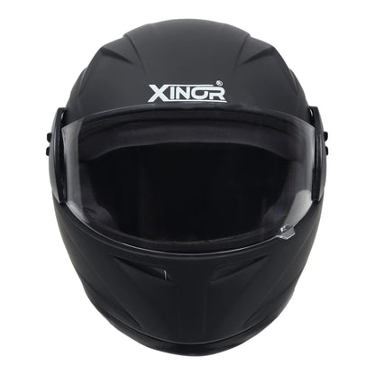 Xinor Full Face Helmet Motorcycle Riding ISI Certified - Medium (MT Black) Xinor HelmetXinor Helmet ISI Certified By Xinor