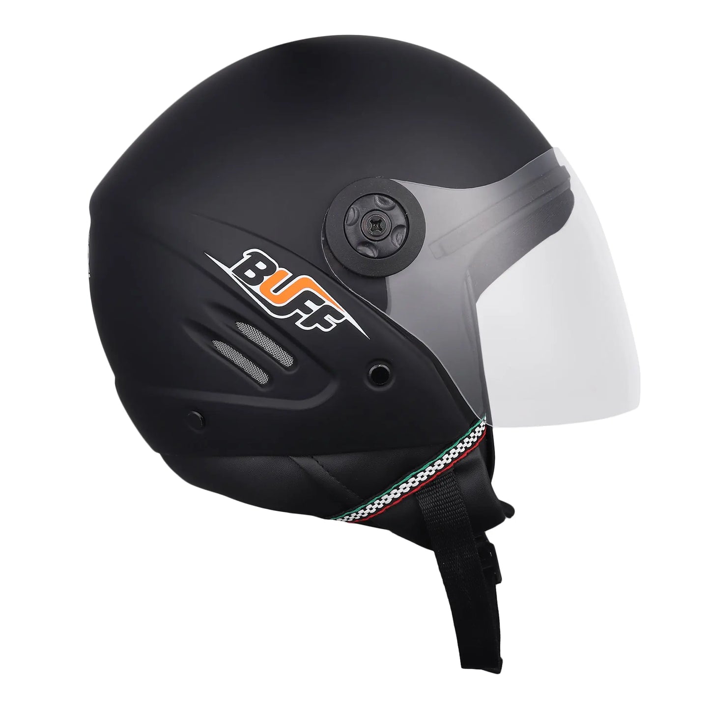 Open Face Motorcycle Helmet ISI Certified for Men & Women - Medium (MT Black) XinorXinor Helmet ISI Certified By Xinor