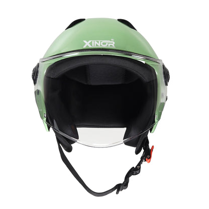 Xinor Spike Open Face Motorcycle Helmet | ISI Certified | Medium