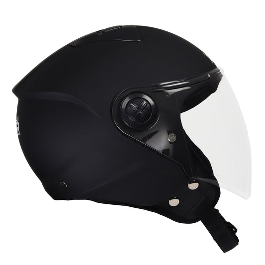 Xinor Spike Open Face Motorcycle Helmet | ISI Certified | Medium