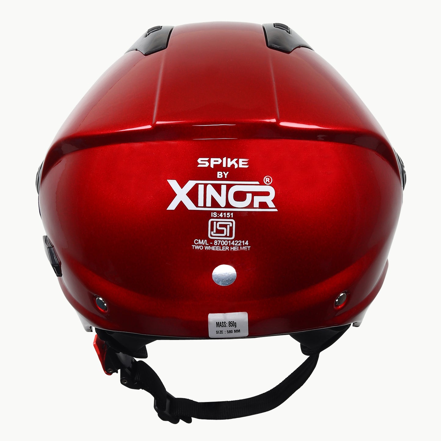 Xinor Spike Open Face Motorcycle Helmet | ISI Certified | Medium