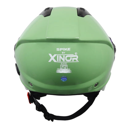Xinor Spike Open Face Motorcycle Helmet | ISI Certified | Medium