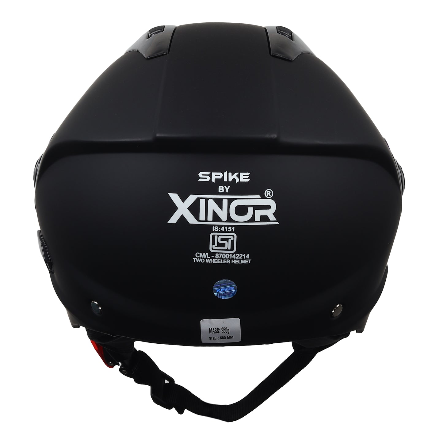 Xinor Spike Open Face Motorcycle Helmet | ISI Certified | Medium
