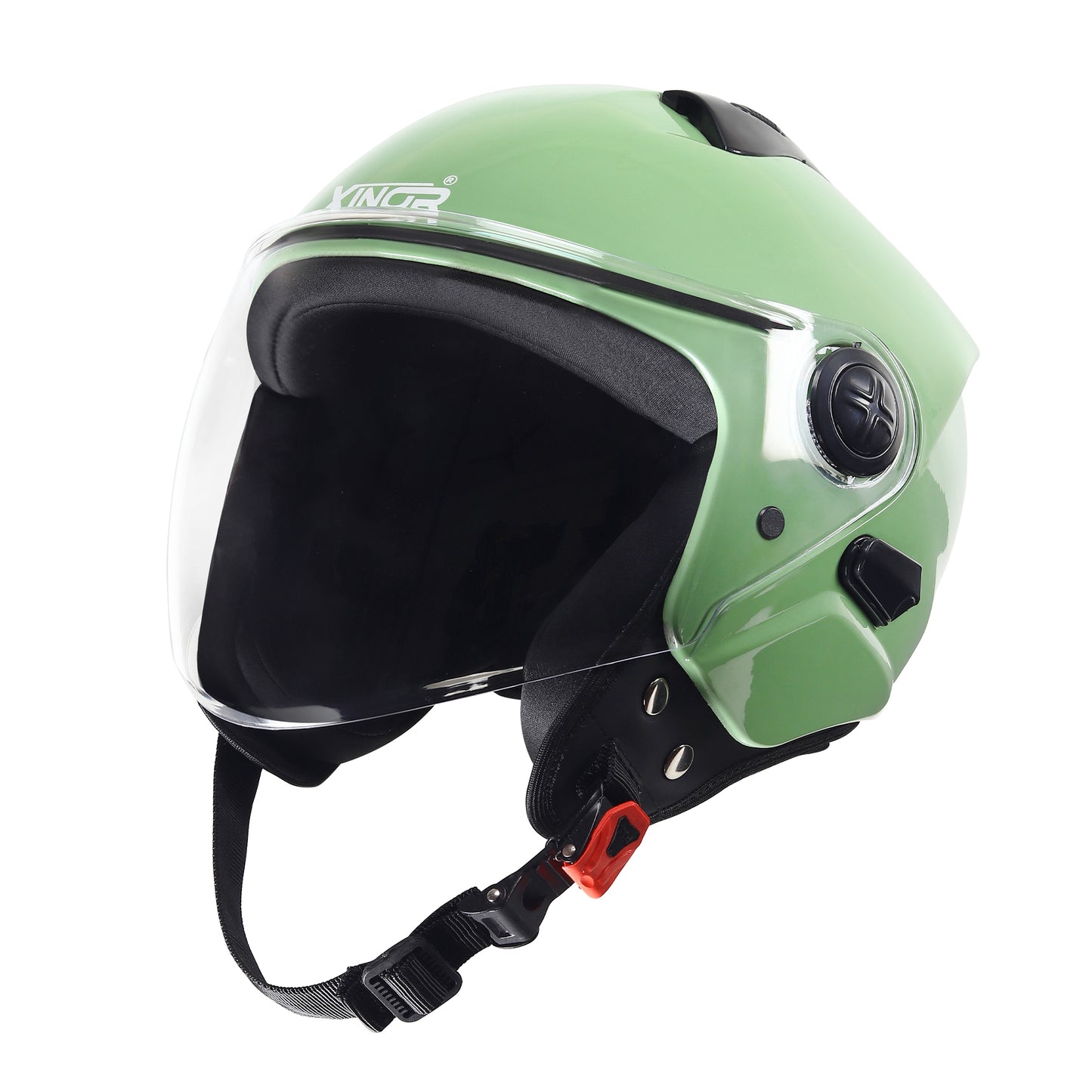 Xinor Spike Open Face Motorcycle Helmet | ISI Certified | Medium