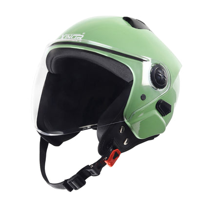 Xinor Spike Open Face Motorcycle Helmet | ISI Certified | Medium
