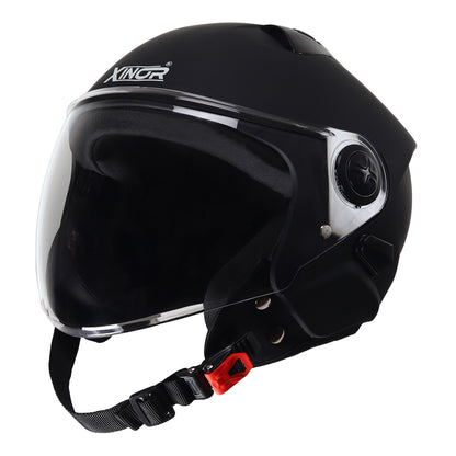 Xinor Spike Open Face Motorcycle Helmet | ISI Certified | Medium