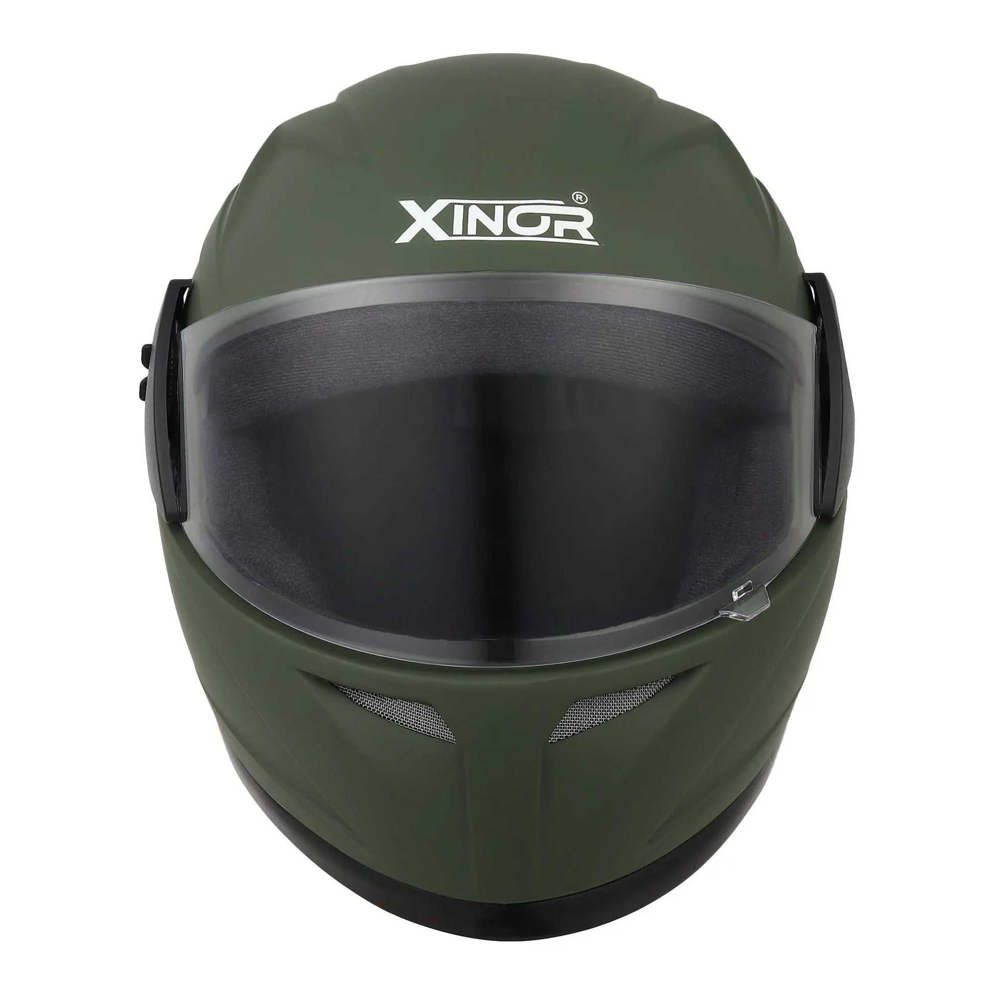 Xinor Full Face Helmet Motorcycle Riding ISI Certified - Medium (MT Green) Xinor HelmetXinor Helmet ISI Certified By Xinor