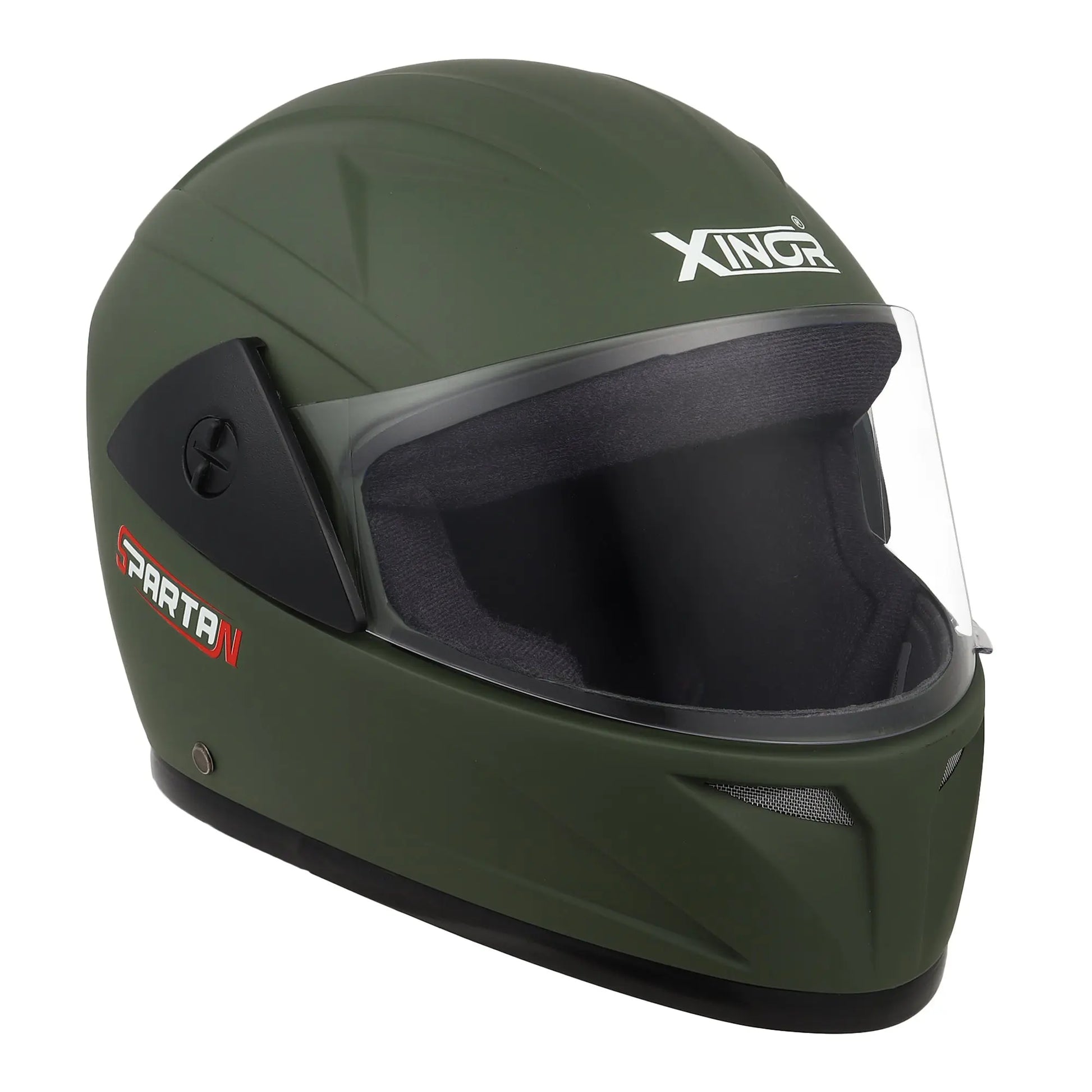 Xinor Full Face Helmet Motorcycle Riding ISI Certified - Medium (MT Green) Xinor HelmetXinor Helmet ISI Certified By Xinor