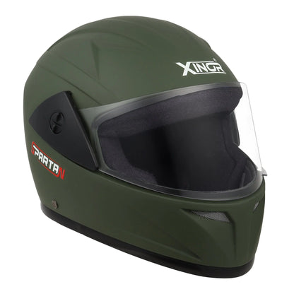 Xinor Full Face Helmet Motorcycle Riding ISI Certified - Medium (MT Green) Xinor HelmetXinor Helmet ISI Certified By Xinor