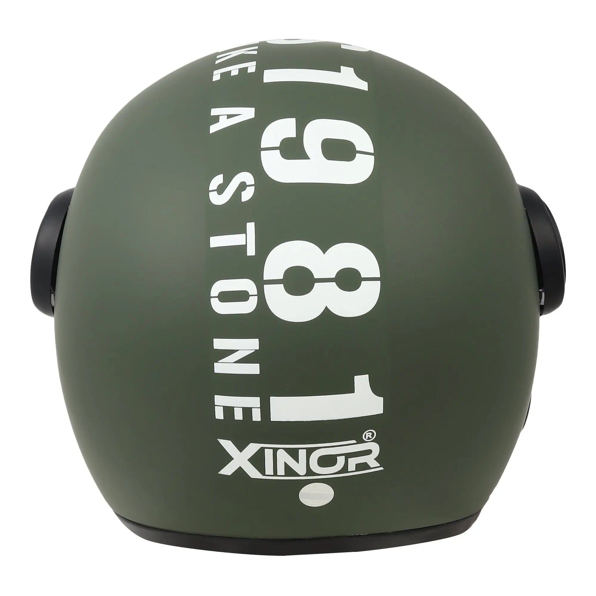 Zitro Open Face Helmet for Motorcycle & Bike ISI Certified - Medium (MT Green) Xinor HelmetXinor Helmet ISI Certified By Xinor