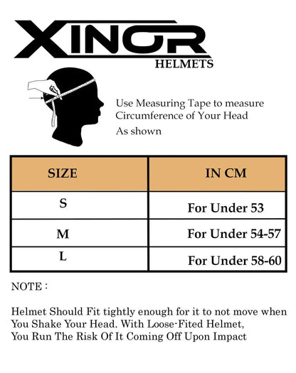 Xinor Nexo Half Helmet for Men and Women -Medium (Black) XinorXinor Helmet ISI Certified By Xinor