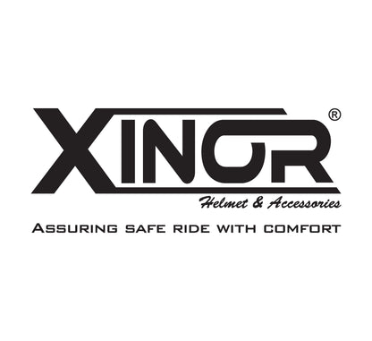 Xinor Nexo Half Helmet for Men and Women -Medium (Black) XinorXinor Helmet ISI Certified By Xinor