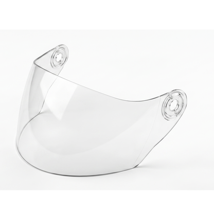 Buff Helmet Visor , with Visor Spare Parts Included - White Clear Visor