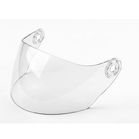 Buff Helmet Visor , with Visor Spare Parts Included - White Clear Visor
