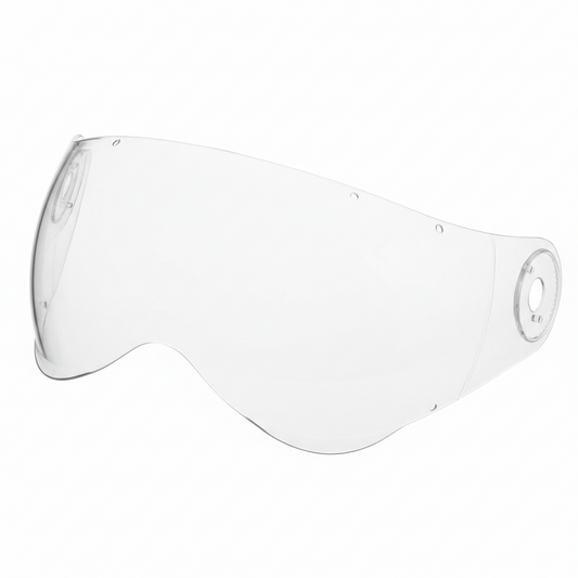 Zitro Helmet Visor Replacement – Genuine Clear Visor for ISI Certified Zitro Open Face Helmet